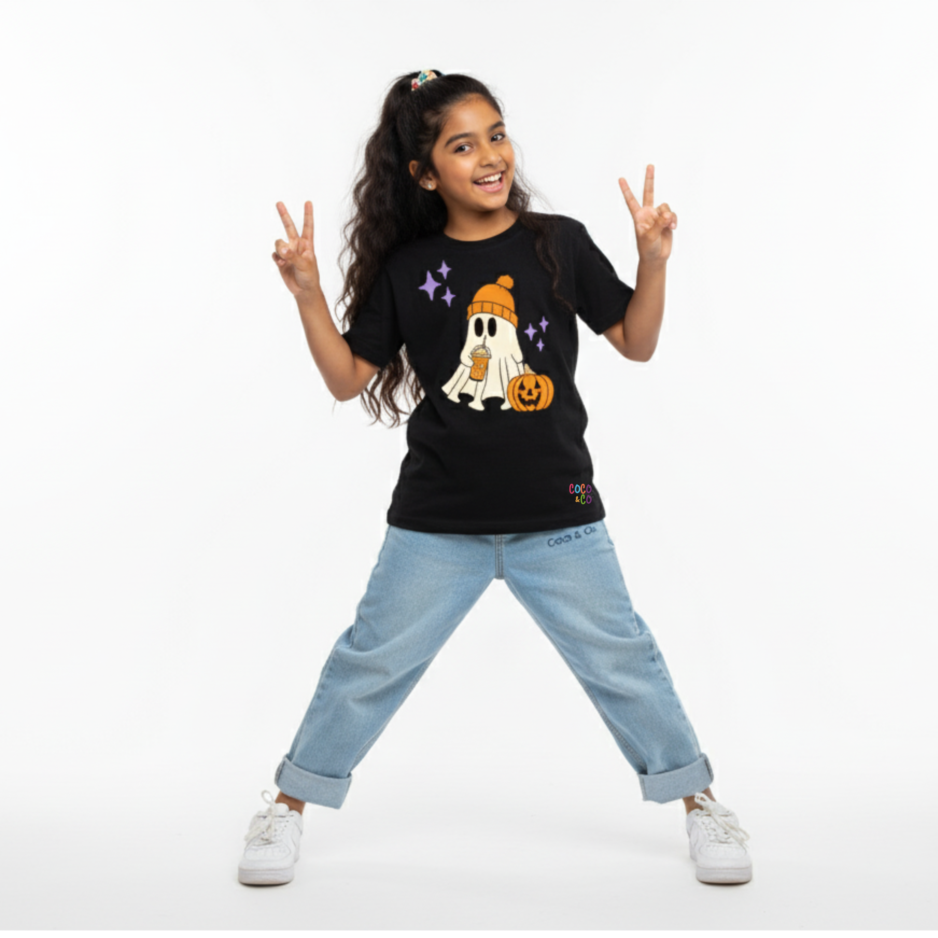 Cool Ghost Tee – Black