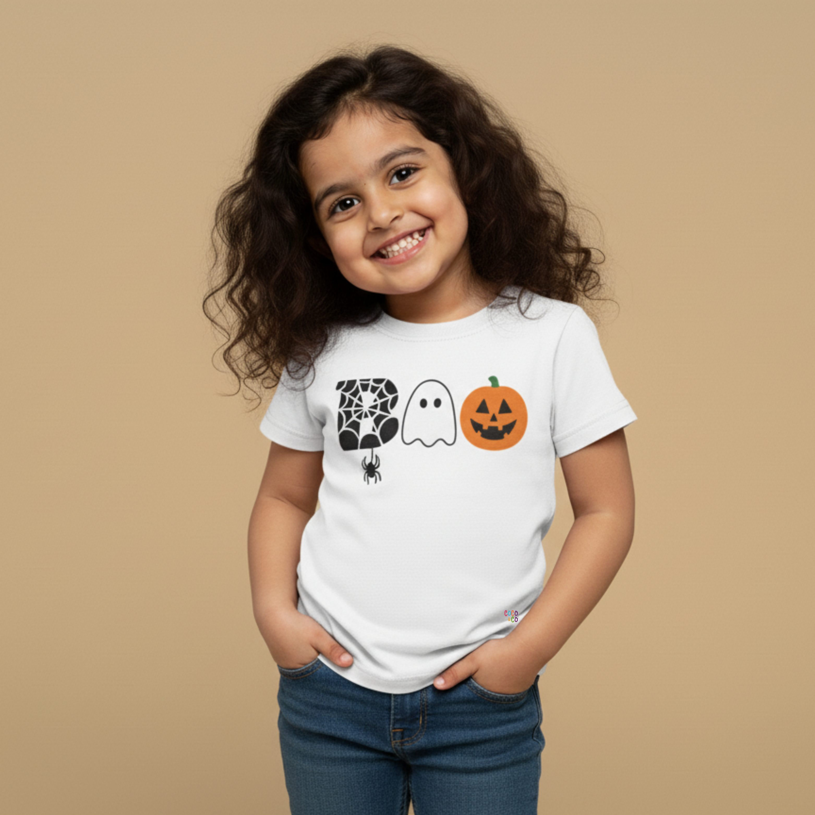 Boo Trio Tee – Black
