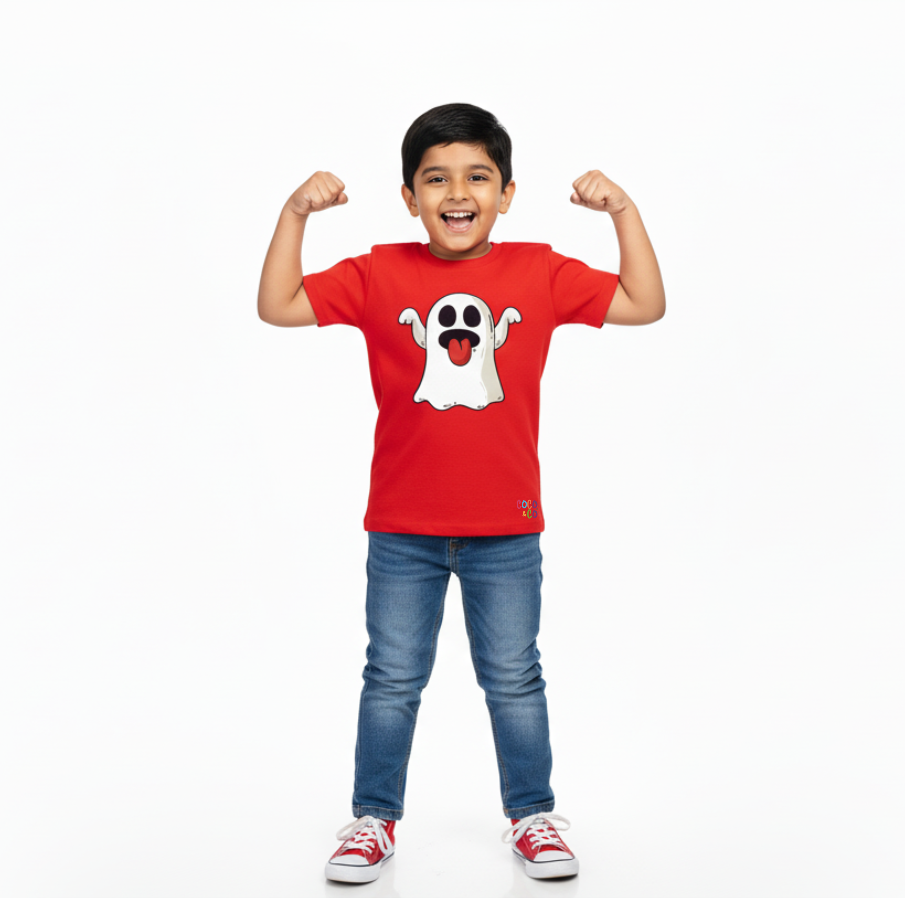 Ghost Boys Tee – Red