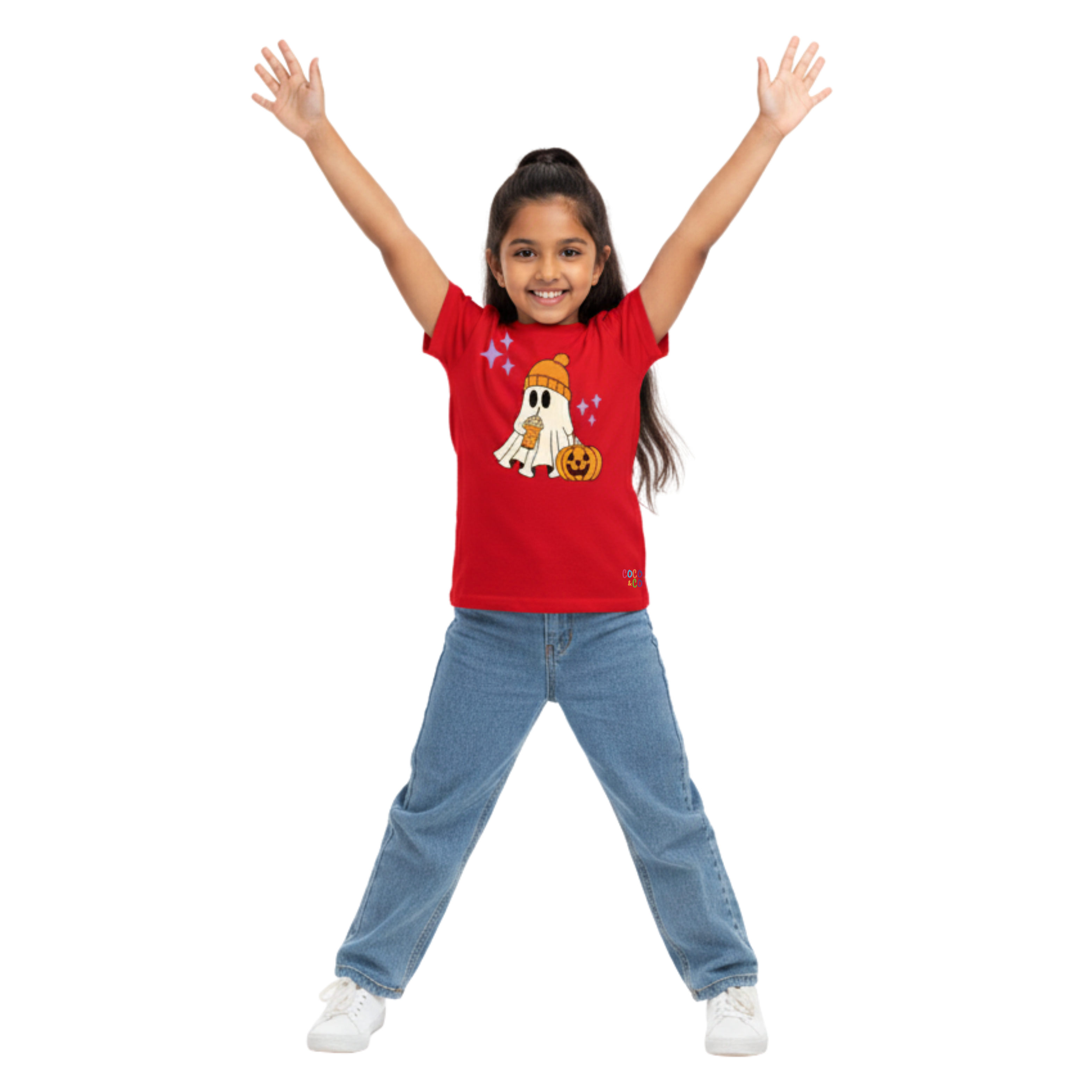 Cool Ghost Tee – Red