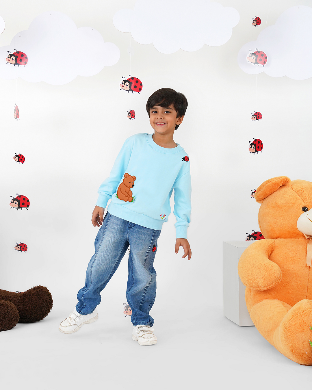 Bear and Ladybug adventure Sweatshirt