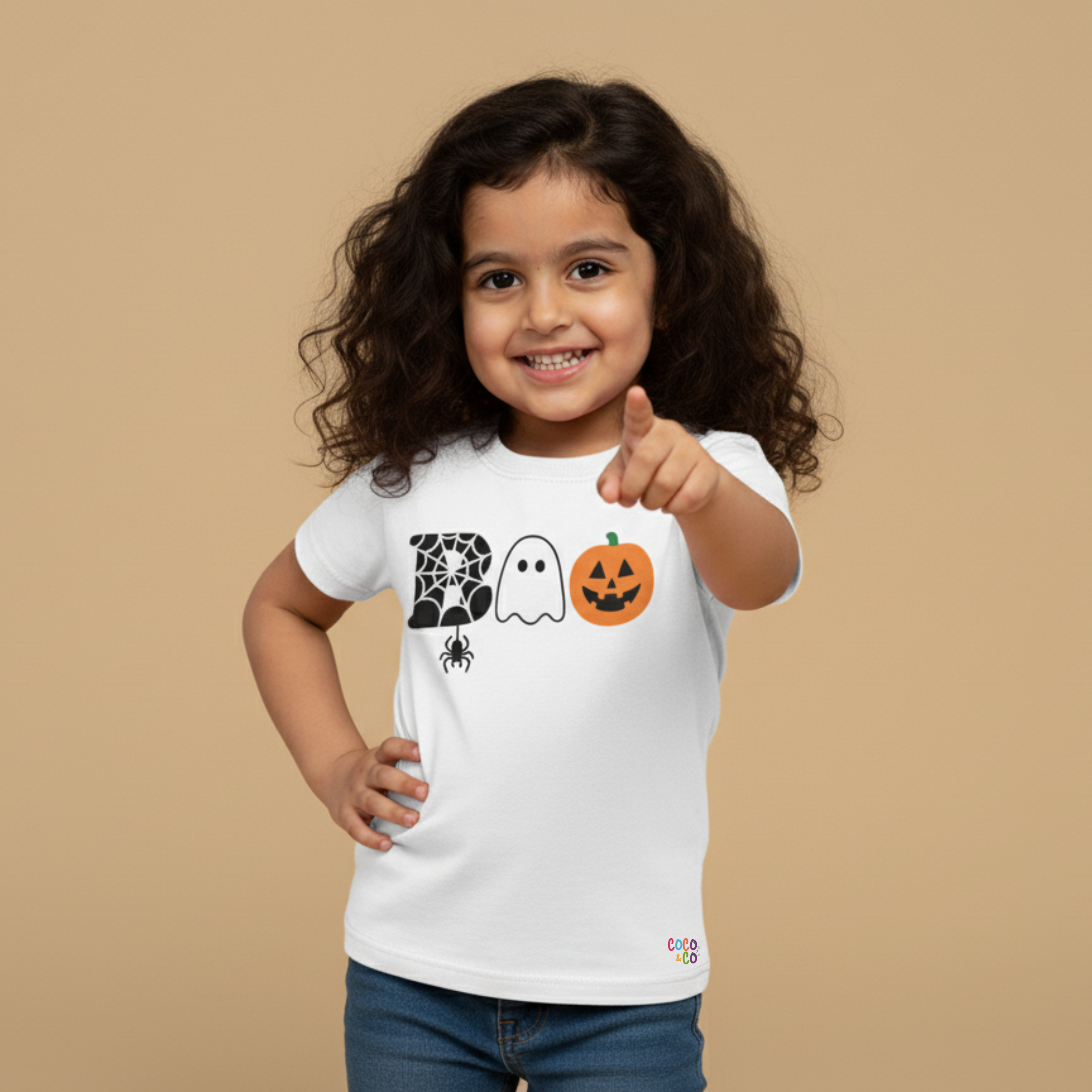 Boo Trio Tee – Black