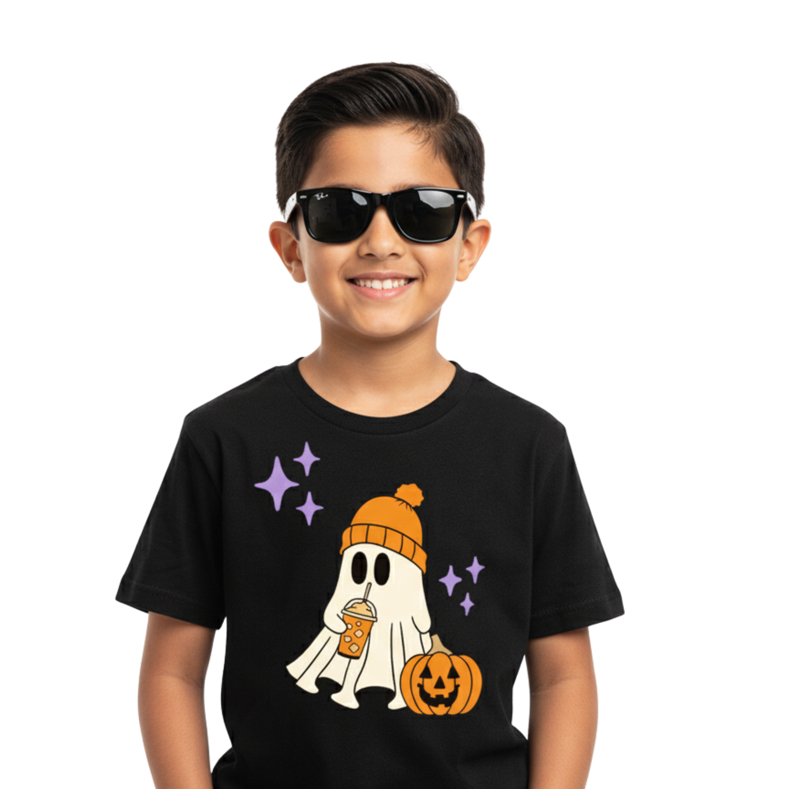 Cool Ghost Boys Tee – Black