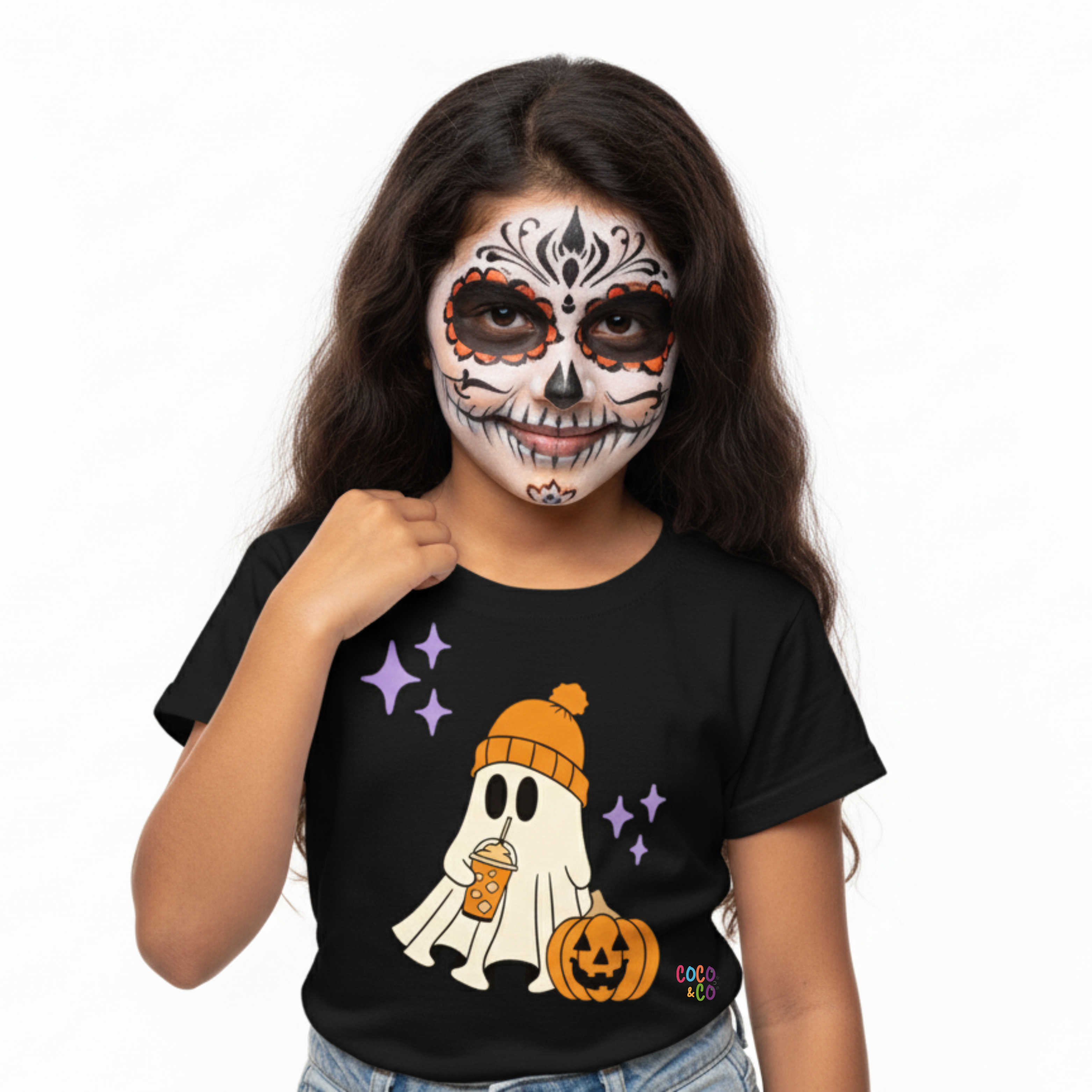 Cool Ghost Tee – Black