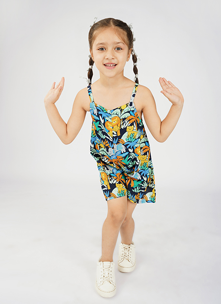 Jungle Safari Print Playsuit