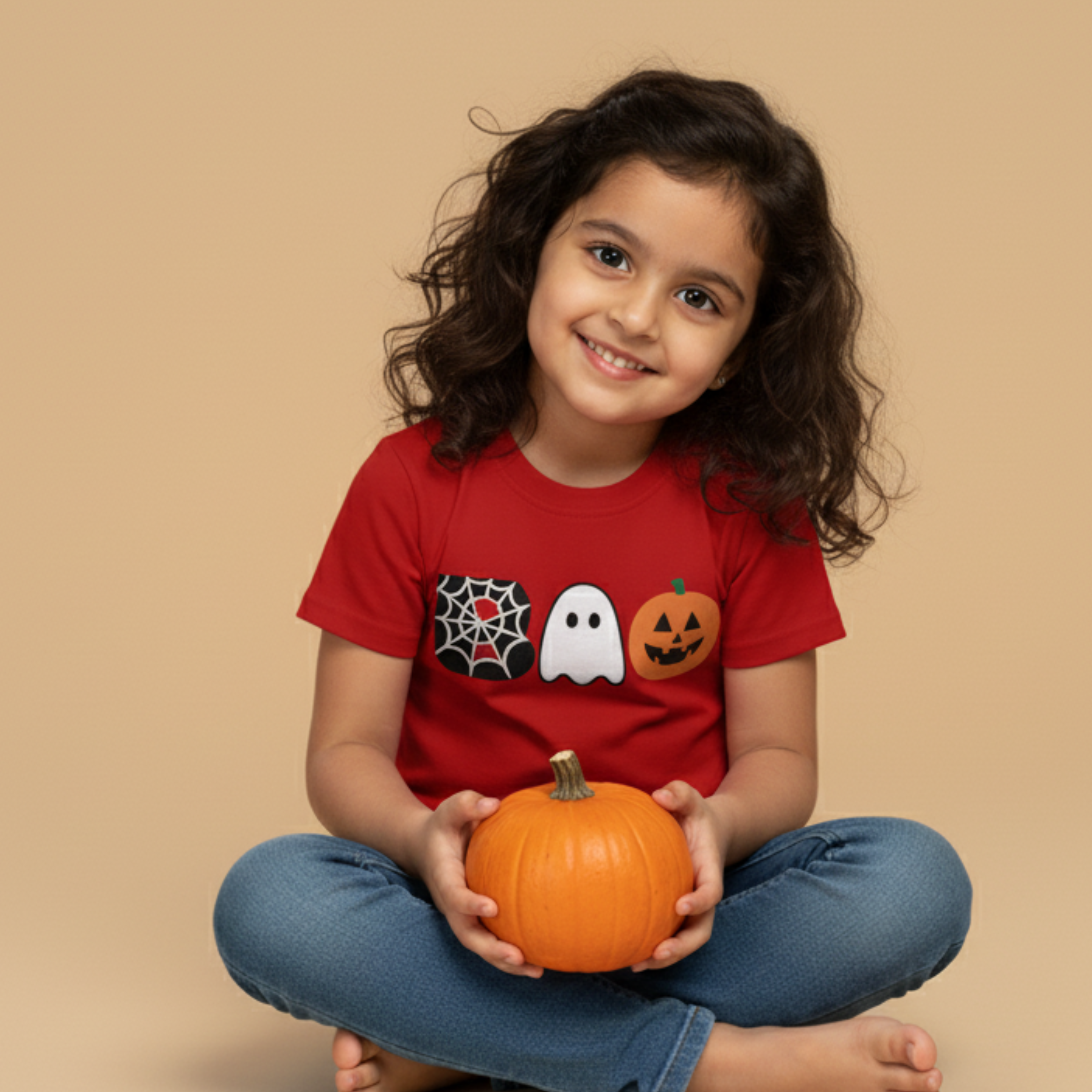 Boo Trio Tee – Red